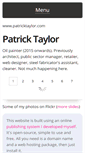 Mobile Screenshot of patricktaylor.com